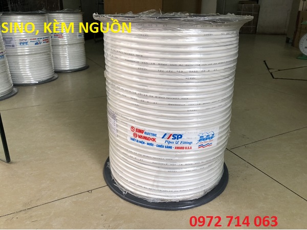 Cáp đồng trục sino kèm nguồn lõi đồng cao cấp